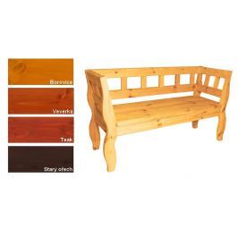 Gaboni RETRO 55582 Zahradní lavice s povrchovou úpravou - 157 cm