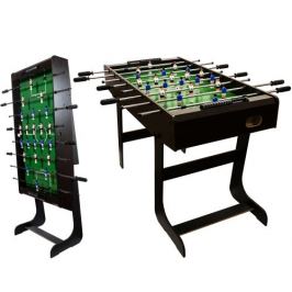 Tuin Belfast 9413 Stolní fotbálek rozkládací 121 x 101 x 79 cm - tmavé dřevo