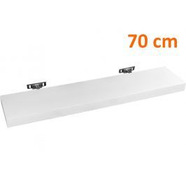 STILISTA SALIENTO 30873 Nástěnná police - 70 cm bílá