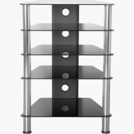 Tuin 1346 Hifi stolek 88 x 61 x 52 cm bezpečnostní sklo 61 x 88 x 52 cm