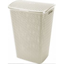 CURVER MY STYLE RATTAN 30440 Koš na špinavé prádlo 55 l krémová