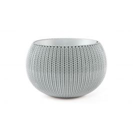 Keter COZIES KNIT 41289 Květináč - šedá