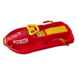 CorbySport Snow Boat 28142 Řiditelný bob - červený
