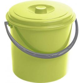 CURVER 55162 Kbelík s víkem 10L - zelený