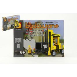 Stavebnice Dromader Auto Vysokozdvižný Vozík 29501 206ks v krabici 25,5x18,5x4,5cm