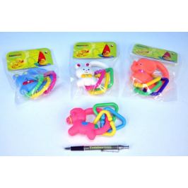Úchyt s přívěšky 10cm asst druhů v sáčku
