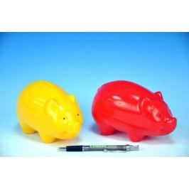 Prasátko Pokladnička plast 16cm asst 2 barvy 12m+