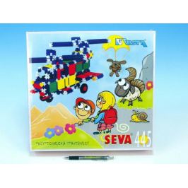 Stavebnice Seva plast 445ks v krabici 35x33x8cm