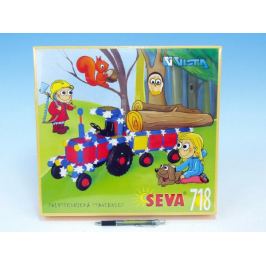 Stavebnice Seva plast 718ks v krabici 35x33x8cm