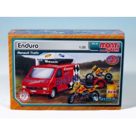 Stavebnice Monti 49 Enduro Renault Trafic 1:35 v krabici 22x15x6cm