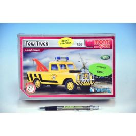 Stavebnice Monti 56 Tow Truck Land Rover 1:35 v krabici 22x15x6cm