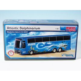 Stavebnice Monti 50 Atlantic Delfinarium Bus 1:48 v krabici 31,5x16,5x7,5cm
