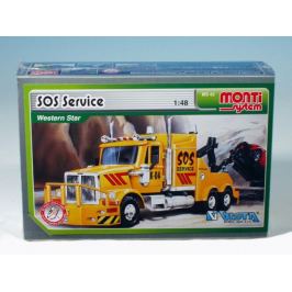 Stavebnice Monti 42 SOS Service Western star 1:48 v krabici 22x15x6cm