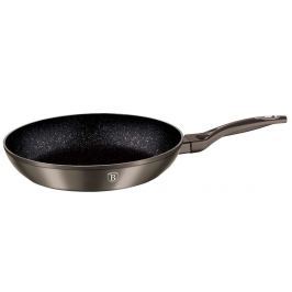 Berlingerhaus BH-1230 Pánev Pánev s mramorovým povrchem 24 cm Metallic Line karbonová