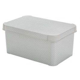Curver úložný box - vel. S, s puntíky