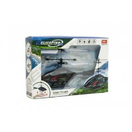 Vrtulník na ovládání rukou použití USB plast 16cm v krabici 22x15x5cm