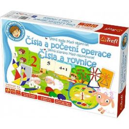 Malý objevitel Čísla a početní operace společenská naučná hra v krabici 40x27x6cm