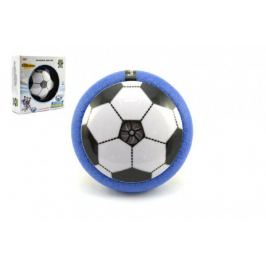Teddies 58477 Míč / Disk fotbalový létající plast 14cm na baterie se světlem