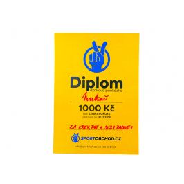 Elektronická dárková poukázka v hodnotě 1 000 Kč