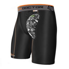 Kompresní šortky Shock Doctor se suspenzorem Hard Cup