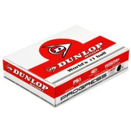 Squashové míčky Dunlop - červená tečka - balení po 12 ks
