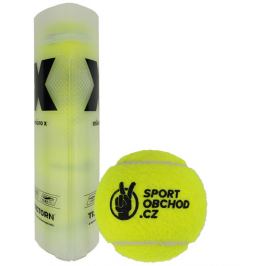 Tenisové míče Tretorn Micro X (4 ks) s logem SportObchod.cz