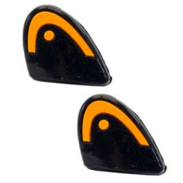 Vibrastop HEAD Xtra Damp Black/Orange (2ks)