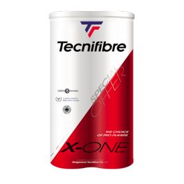 Tenisové míče Tecnifibre X-One Bipack (2x4 ks)