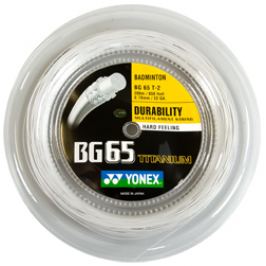 Badmintonový výplet Yonex Micron BG65Ti (0.70 mm) - délka 200 m