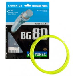 Badmintonový výplet Yonex Micron BG80 Yellow (0.68 mm)