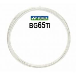 Badmintonový výplet Yonex Micron BG65Ti White (0.70 mm) - stříhaný
