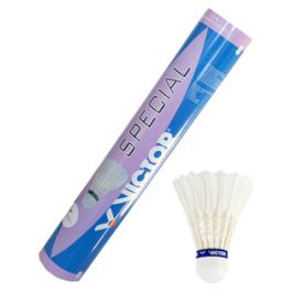 Péřové badmintonové míče Victor Special (12 ks)