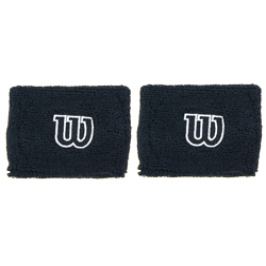 Potítka Wilson Wristband 2.5´´ Black (2 ks)