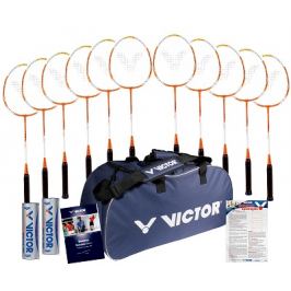 Badmintonový set Victor Allround Paket 12 raket