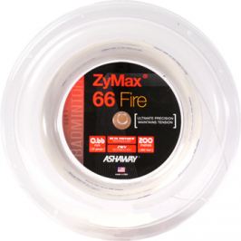 Badmintonový výplet Ashaway ZyMax 66 Fire Power White - ROLE 200 m