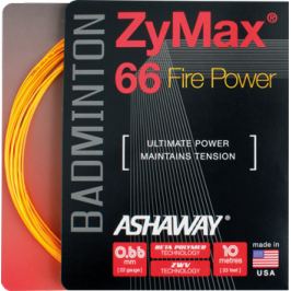 Badmintonový výplet Ashaway ZyMax 66 Fire Orange
