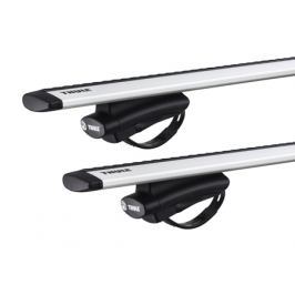 Střešní nosič Thule BMW X6 5-dr SUV se střešními podélníky (hagusy) 2008-2014 s hliníkovou tyčí