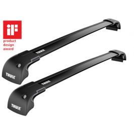 Střešní nosič wingbar edge černý pro Audi A3 Sportback 5-dr Hatchback s integrovanými střešními podélníky 2012+