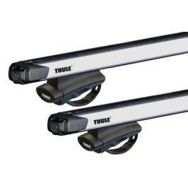 Střešní nosič Thule Dacia Dokker 4-dr Van se střešními podélníky (hagusy) 2012+ s teleskopickou tyčí