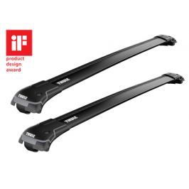 Střešní nosič wingbar edge černý pro Suzuki Ignis 5-dr Hatchback se střešními podélníky (hagusy) 2016+