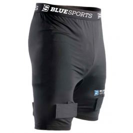 Šortky se suspenzorem Blue Sports Classic Compression Short SR