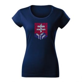 Dámské tričko Hockey Slovakia logo z hymny