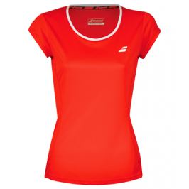 Dívčí tričko Babolat Core Flag Club Tee Red