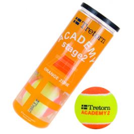 Dětské tenisové míče Tretorn Academy Orange (3 ks)