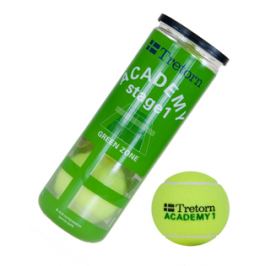 Dětské tenisové míče Tretorn Academy Green (3 ks)