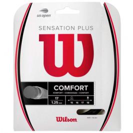 Tenisový výplet Wilson Sensation Plus Black 1.28 mm