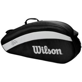 Taška na rakety Wilson Federer Team 3 Pack 2020 Black