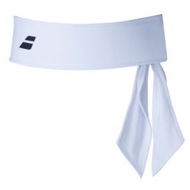 Čelenka Babolat Logo Headband White
