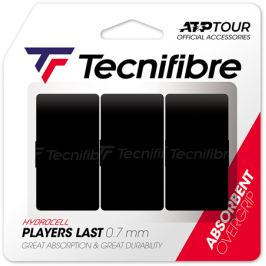 Vrchní omotávka Tecnifibre Players Last Black (3 ks)