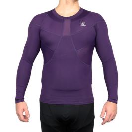 Triko Warrior Compression LS Tee BlackBerry SR